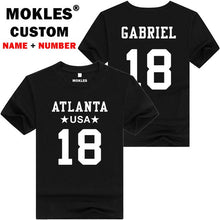 Load image into Gallery viewer, TAYLOR GABRIEL 18 atlanta custom made name number